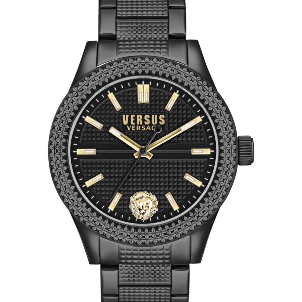 Versace Black 38mm Men's Watch New With Box